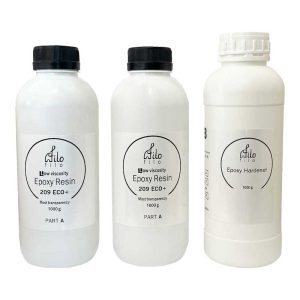 رزین اپوکسی رقیق فیلو کد 209ECO وزن 3 کیلوگرم