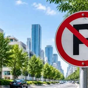 تابلوی ترافیکی پارک ممنوع